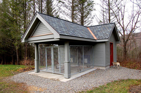 TK Products Complete 4’W x 10’L x 6’H Kennel Run w/ Stainless Steel Hardware - - Dog Kennels & Runs by TK Products