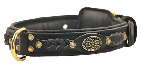 Dean & Tyler Dean's Legend Leather Collar - Black Black - Collar by Dean & Tyler