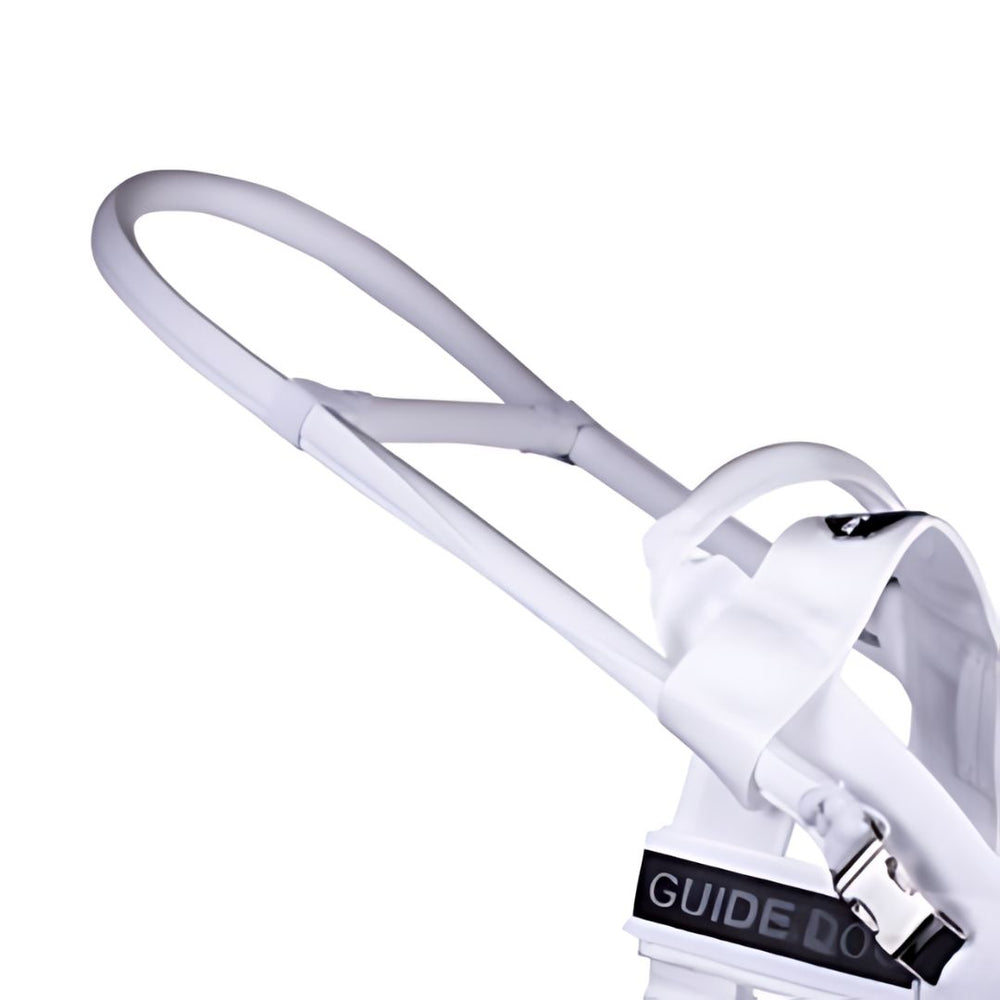 Dean & Tyler Guide Light - Guide Dog Harness Handle - White - Harness by Dean & Tyler