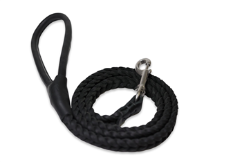Dean & Tyler Comfort Braid Rolled Leather Leash - - Leash by Dean & Tyler