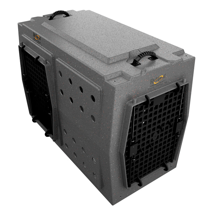 RuffLand X-Large Kennel - Millstone Double Door (Front Left) - Dog crates by Ruff Land Performance Kennels