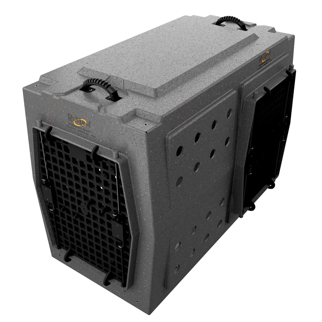 RuffLand X-Large Kennel - Millstone Double Door (Front Right) - Dog crates by Ruff Land Performance Kennels