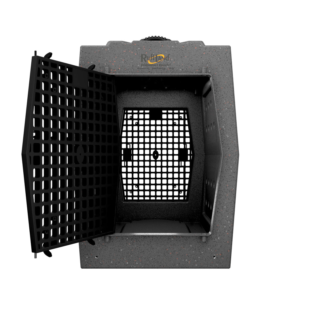 RuffLand X-Large Kennel - Millstone Double Door (Front Back) - Dog crates by Ruff Land Performance Kennels