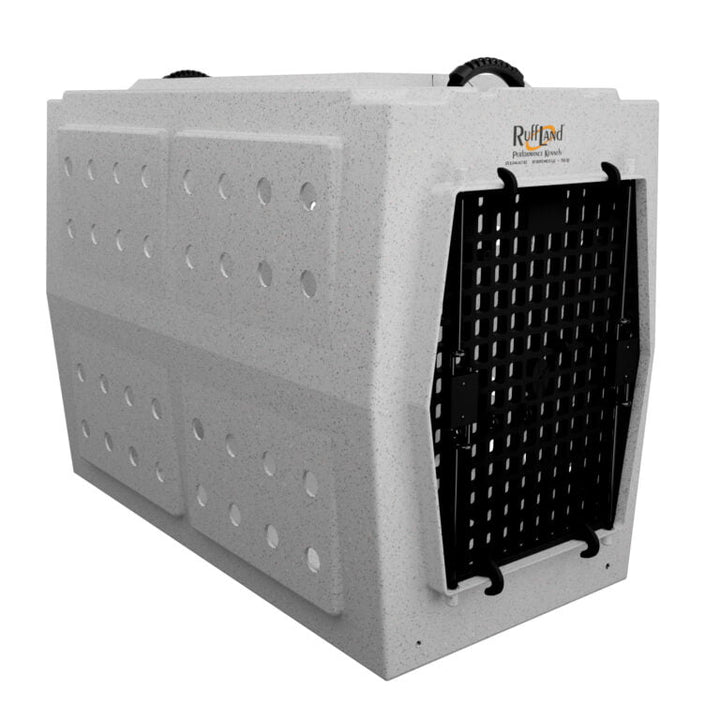 RuffLand X-Large Kennel - Whitestone 2.0 Single Door - Dog crates by Ruff Land Performance Kennels