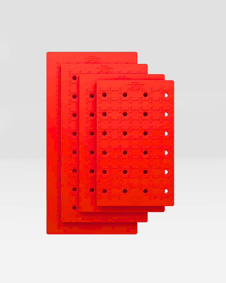 RuffLand Cushy Ride - Kennel Pad - Red - Crate Accessories by Ruff Land Performance Kennels