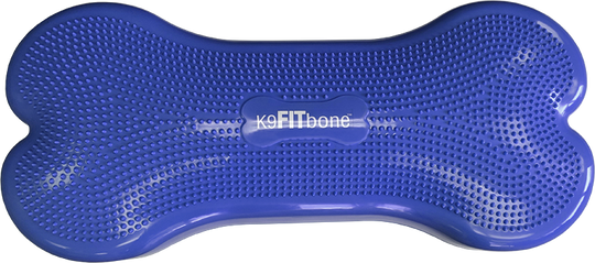 FitPAWS Giant K9FITbone Dog Balance Training Platform - Blue - Training by FitPAWS