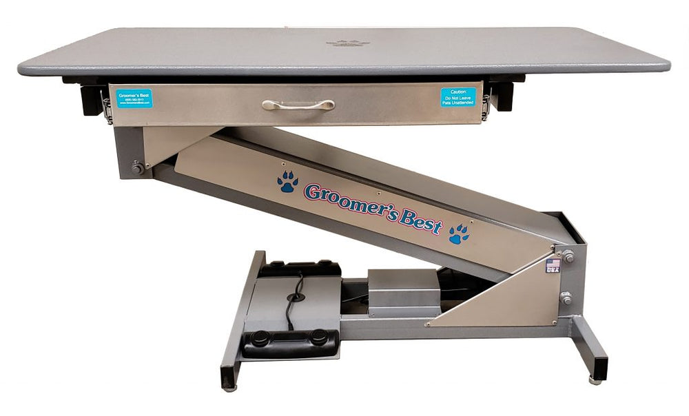 Groomer's Best Low Profile Electric Grooming Table - - Grooming Tables by Groomer's Best