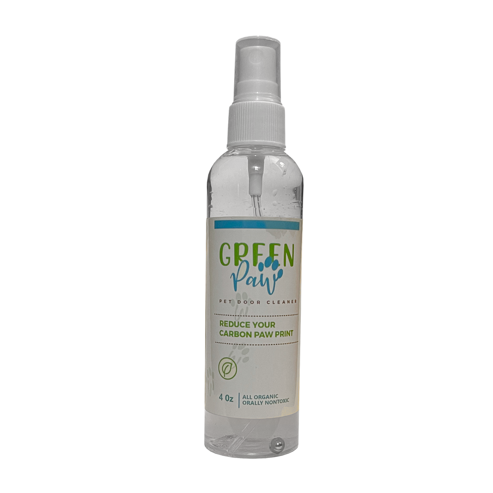 Green Paw Pet Door Cleaner - 4oz Bottle - by Security Boss
