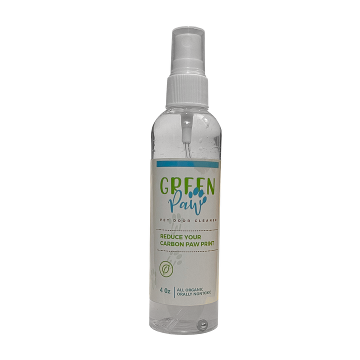 Green Paw Pet Door Cleaner - 4oz Bottle - by Security Boss