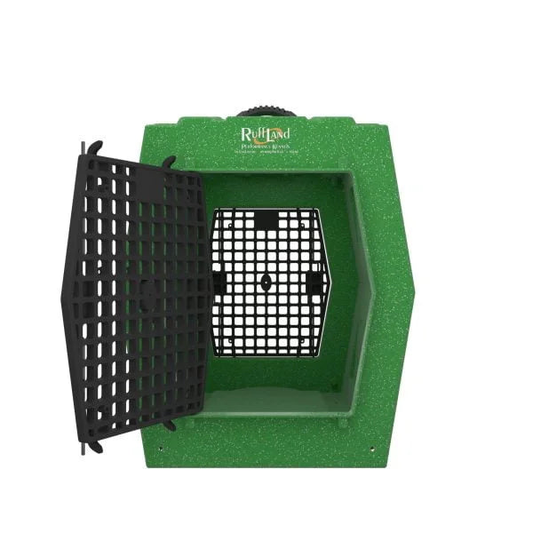 RuffLand Large Kennel - GoGreen Double Door (Front Back) - Dog crates by Ruff Land Performance Kennels