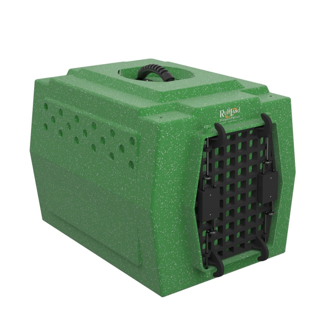 RuffLand Small Kennel - GoGreen - Dog crates by Ruff Land Performance Kennels