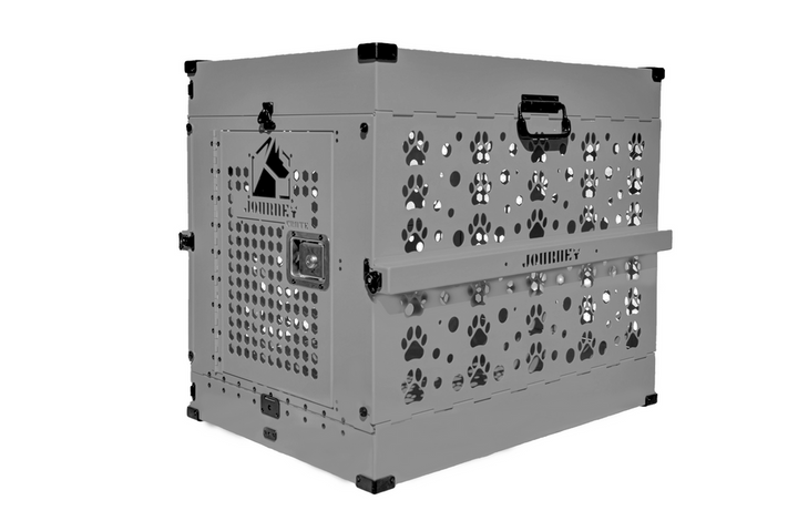 Journey Crates - Collapsible Crate - Gray - Dog crates by Journey Crates