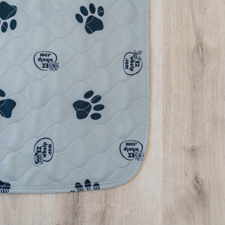 Gray Paw Print Pad/Mat - - Pad by EZwhelp