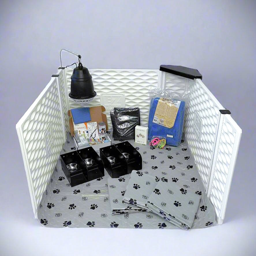 Bundles - EZclassic Elite Set - 48" x 48" x 28" (Tall Box) Gray Pad - by EZwhelp