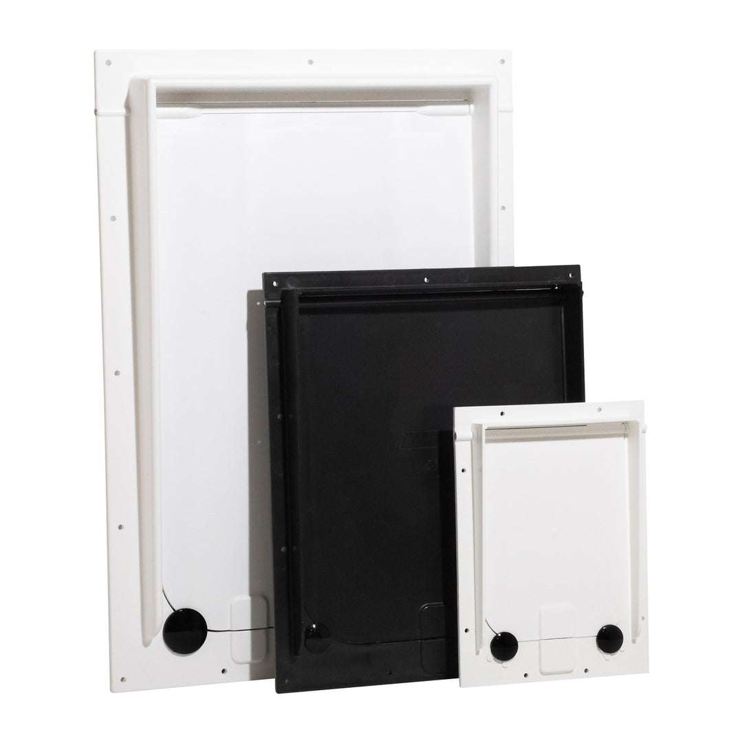 Lakeside Products Magnador 2-Way Pet Door - - by Lakeside Products
