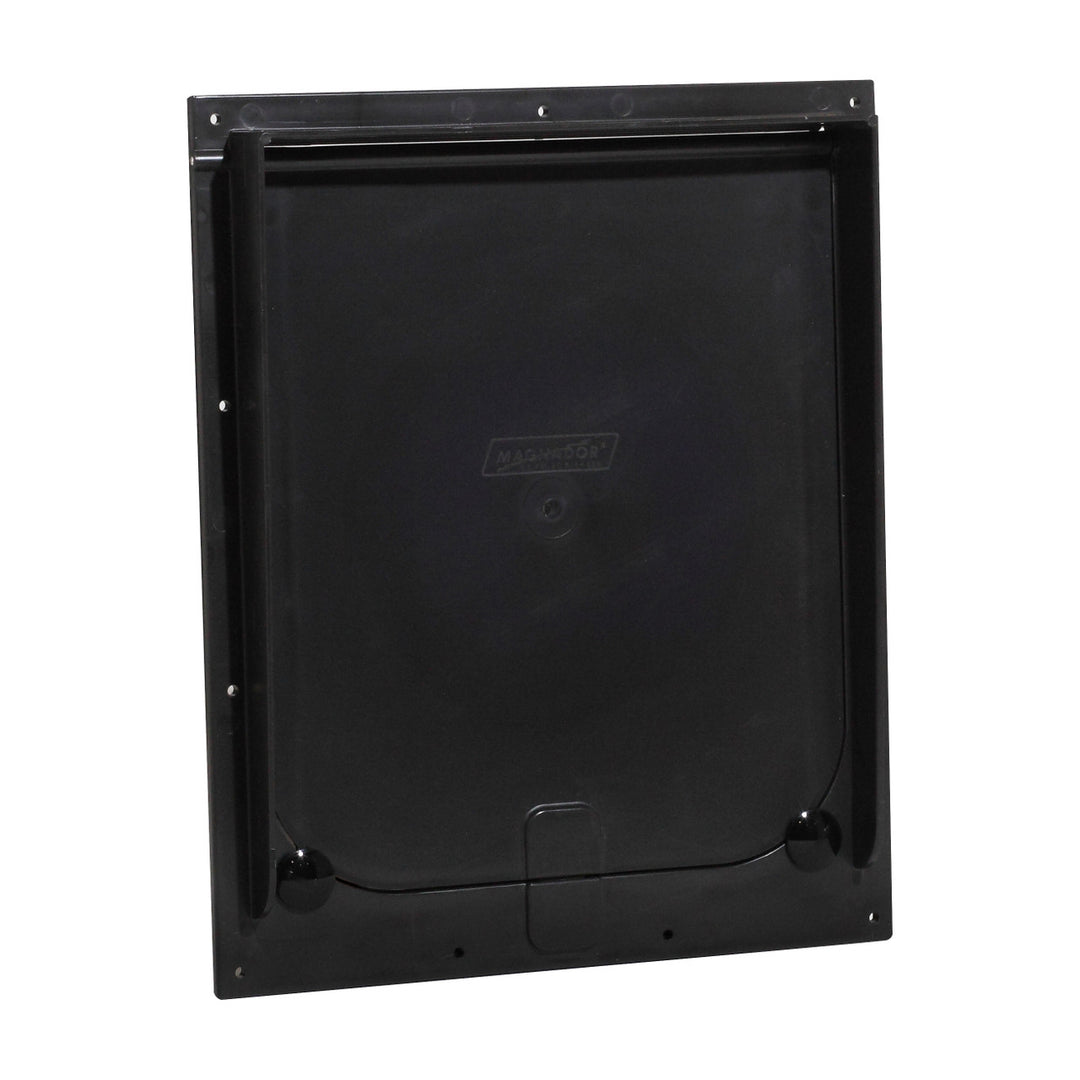 Lakeside Products Magnador 2-Way Pet Door - Bronze (Dark Brown) - by Lakeside Products
