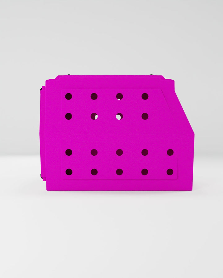 RuffLand Intermediate Kennel - Hot Pink SUV (Slant Back) - Dog crates by Ruff Land Performance Kennels