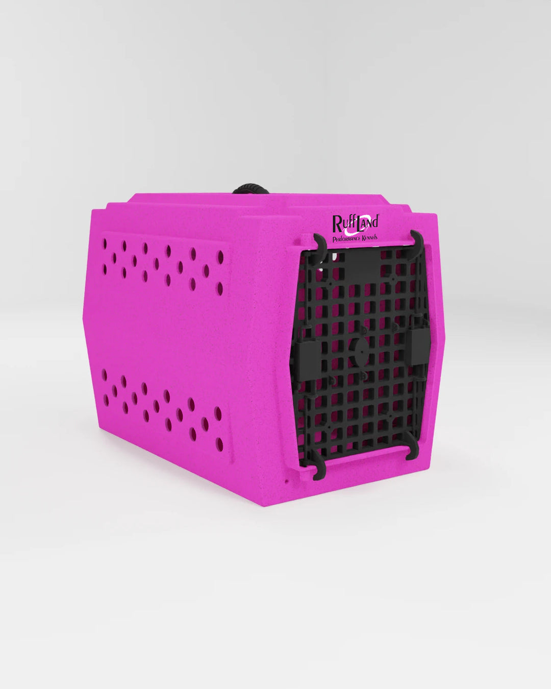 RuffLand Medium Kennel - Hot Pink Single Door - Dog crates by Ruff Land Performance Kennels