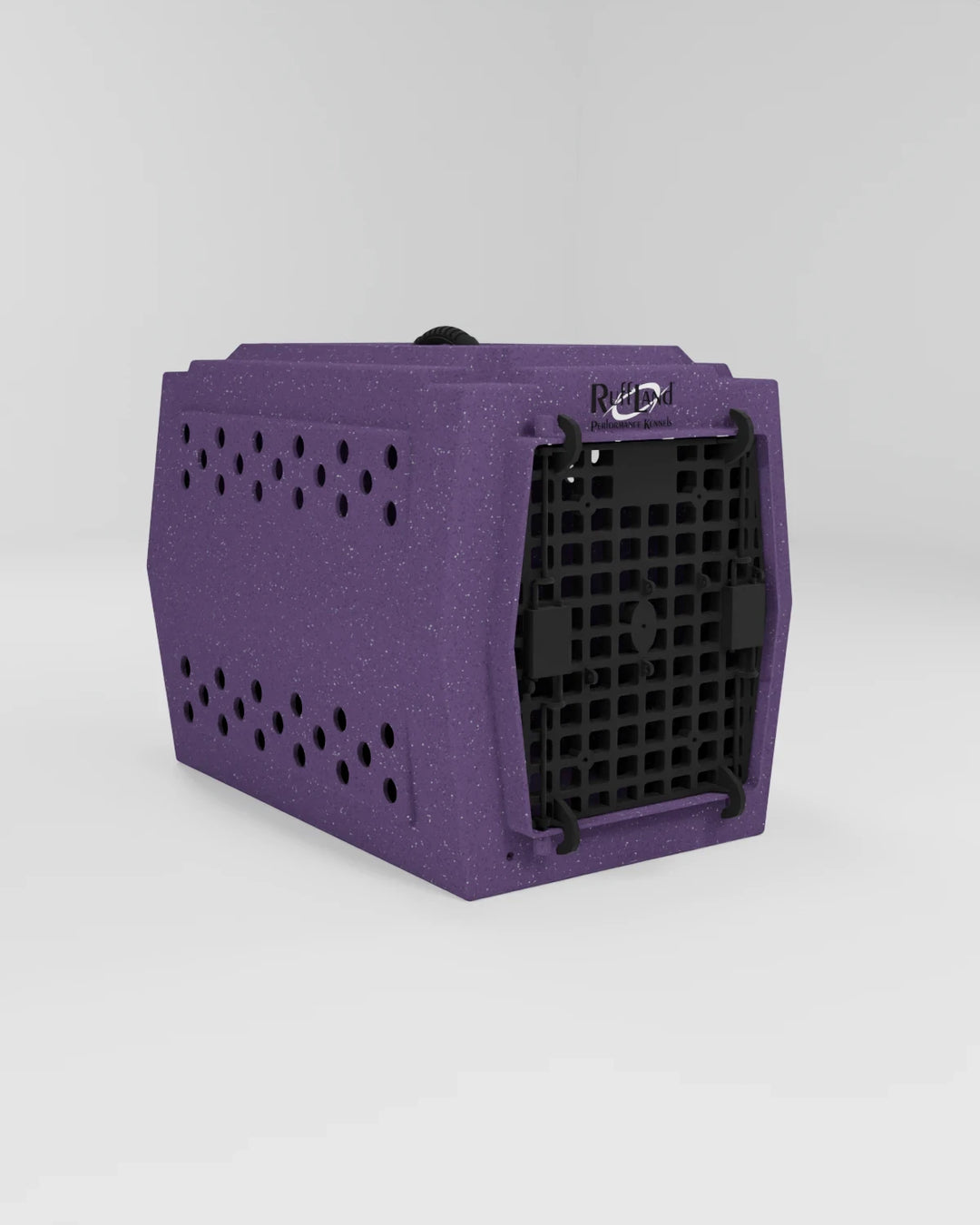 RuffLand Medium Kennel - Purple Speckled - Dog crates by Ruff Land Performance Kennels