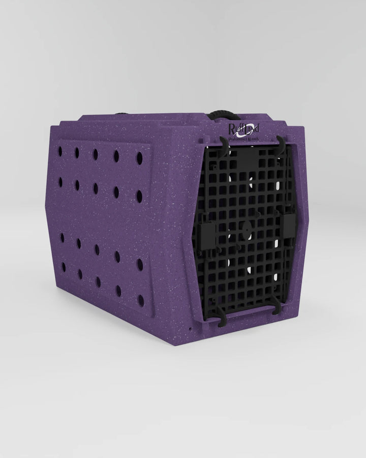 RuffLand Intermediate Kennel - Purple Single Door - Dog crates by Ruff Land Performance Kennels