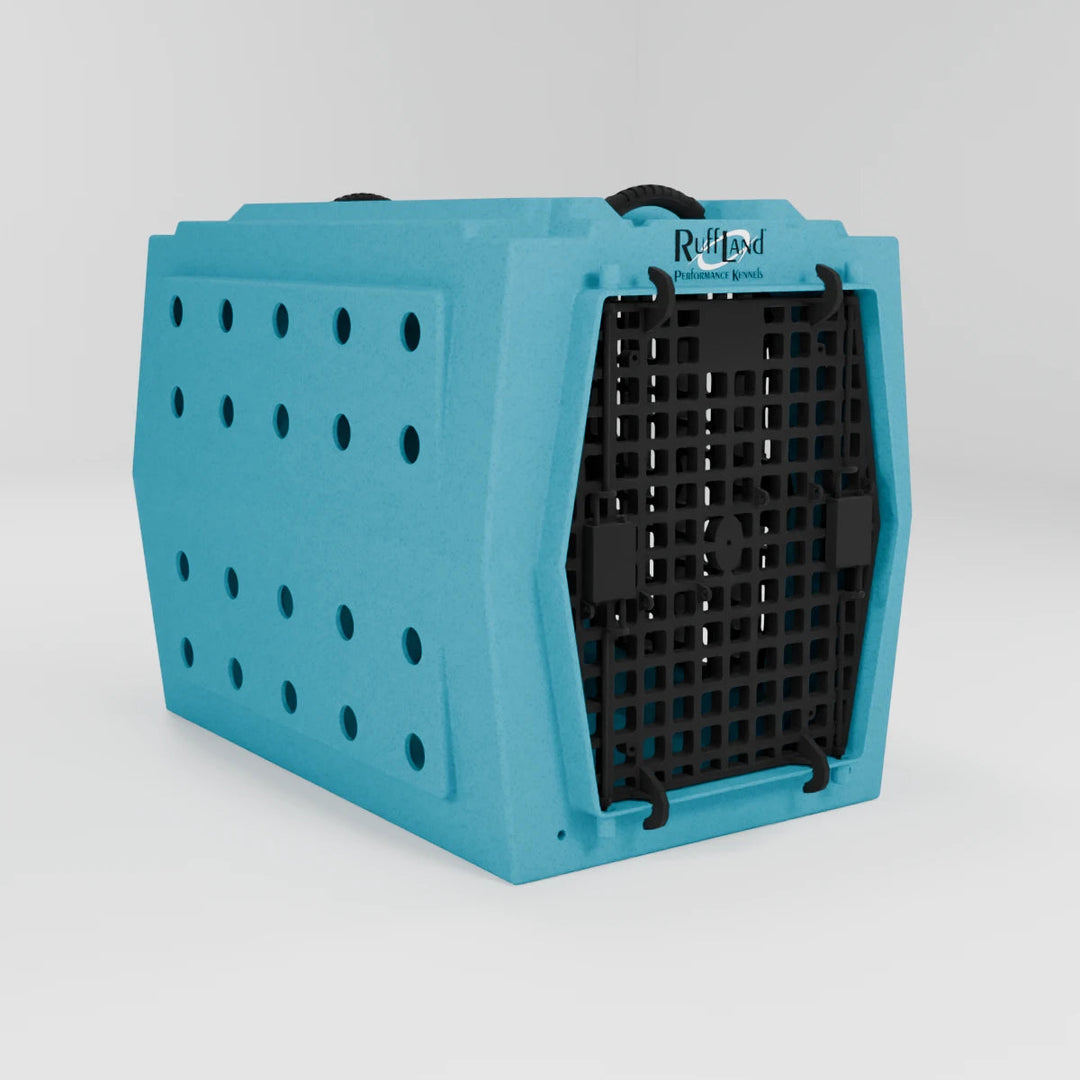 RuffLand Intermediate Kennel - Malibu Single Door - Dog crates by Ruff Land Performance Kennels