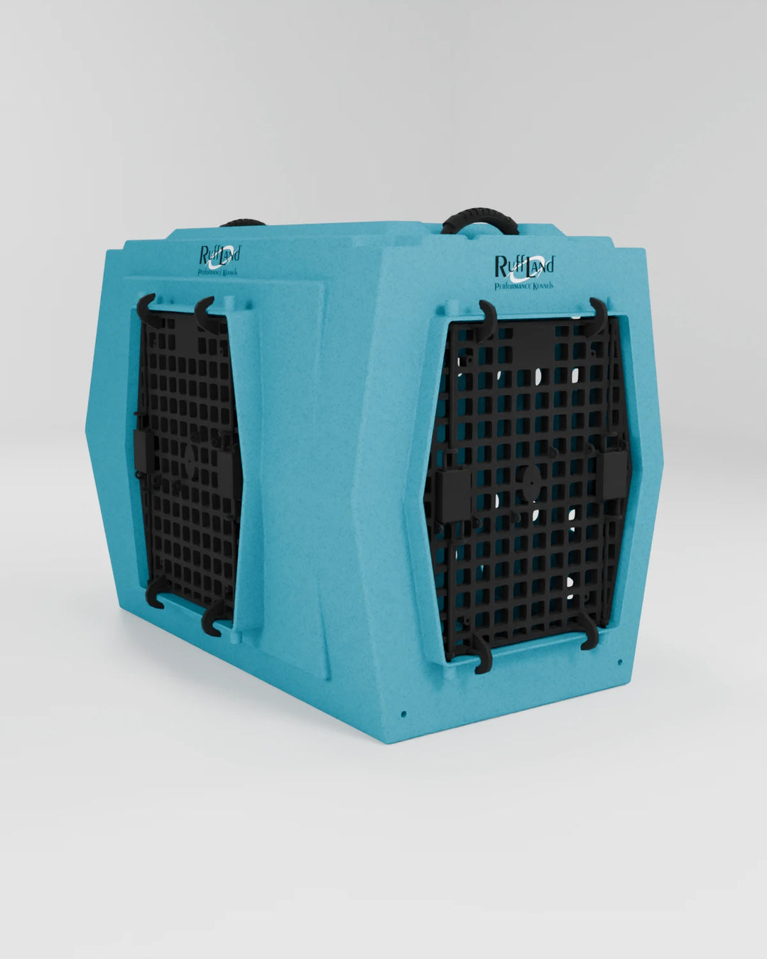 RuffLand Large Kennel - Malibu Double Door (Front Left) - Dog crates by Ruff Land Performance Kennels
