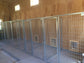 TK Products Complete 5’W x 5’L x 6’H Kennel Run w/ Stainless Steel Hardware - - Dog Kennels & Runs by TK Products