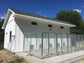 TK Products Complete 5'W Kennel w/8-3” Stainless Steel Bolt Assemblies - - Dog Kennels & Runs by TK Products