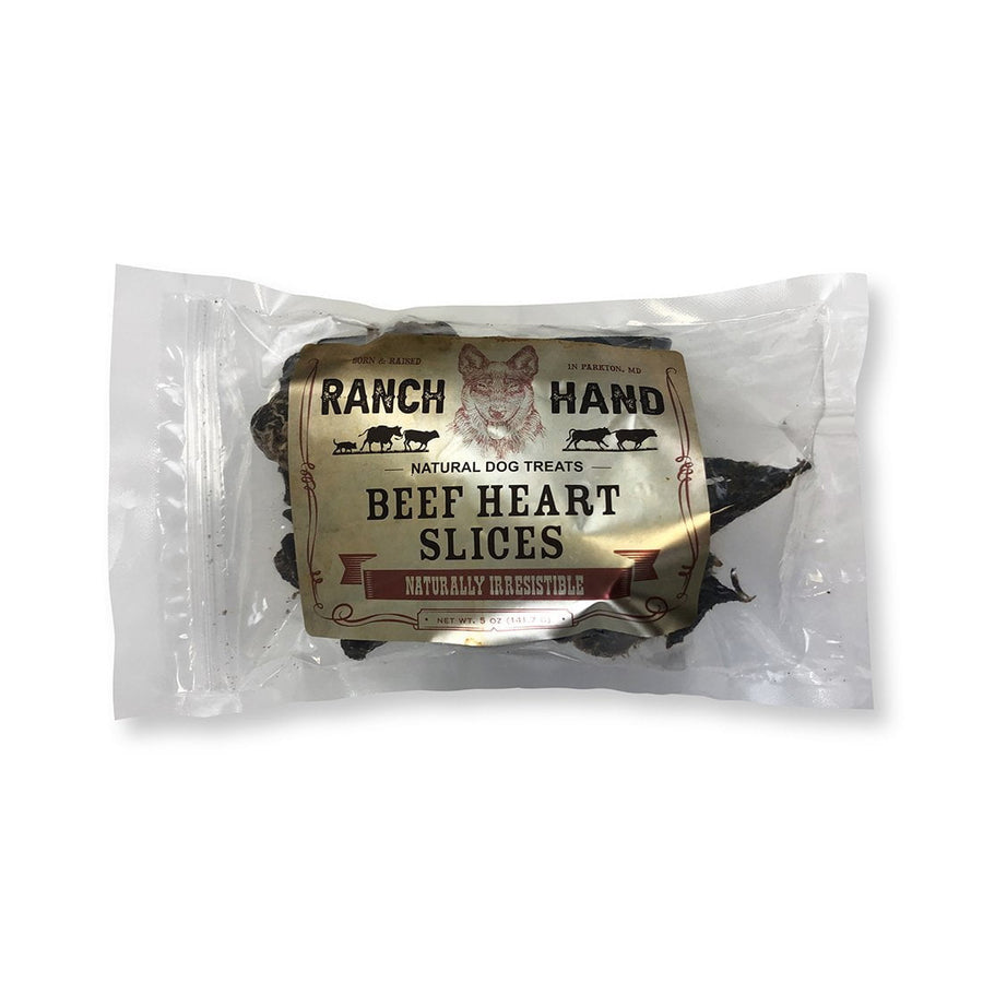 Ranch Hand Beef Heart Slices - - Treats by Ranch Hand