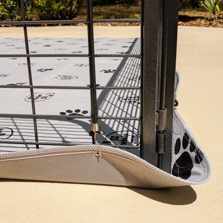 Grommet Pads for Fab System Add-on Rooms - 53" x 77.5", Use with 4x6 Add-on Room - Pad by EZwhelp