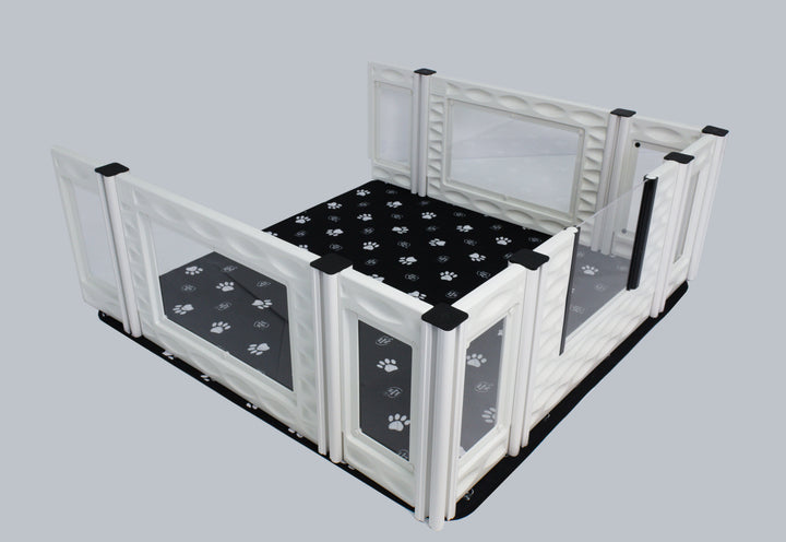 EZclassic Windowed Add-On Room - 48x48 Windowed Add-on - Whelping Box by EZwhelp