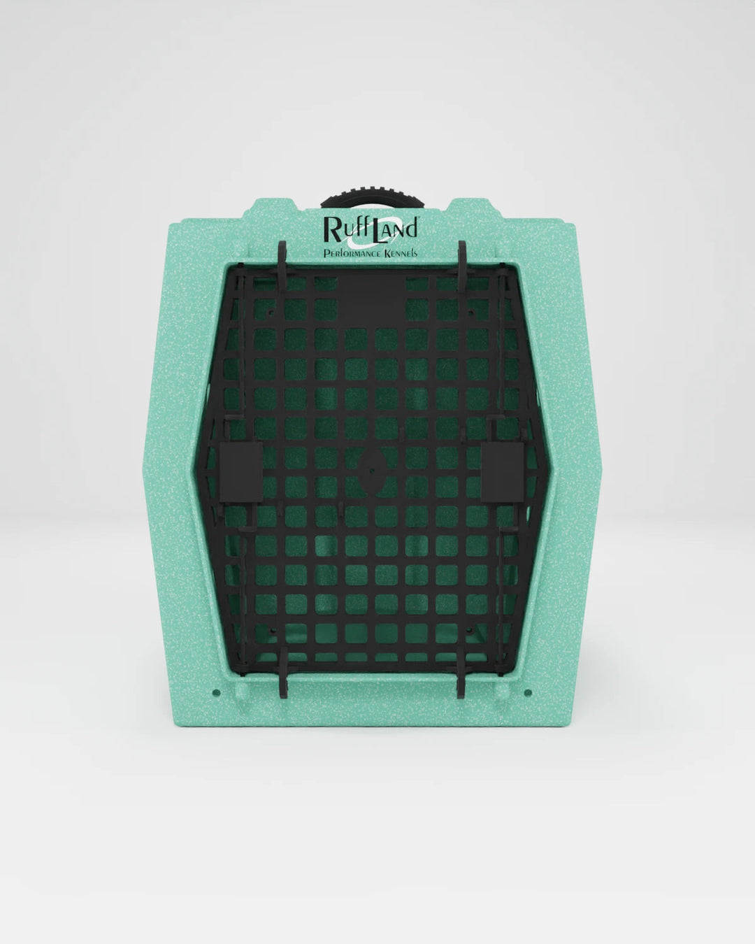 RuffLand Intermediate Kennel - Mint Single Door - Dog crates by Ruff Land Performance Kennels
