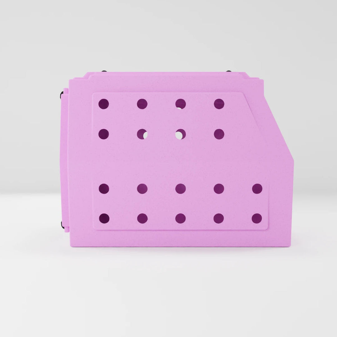 RuffLand Intermediate Kennel - Light Pink SUV (Slant Back) - Dog crates by Ruff Land Performance Kennels