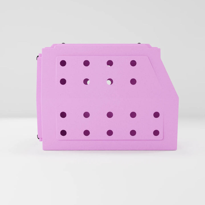 RuffLand Intermediate Kennel - Light Pink SUV (Slant Back) - Dog crates by Ruff Land Performance Kennels