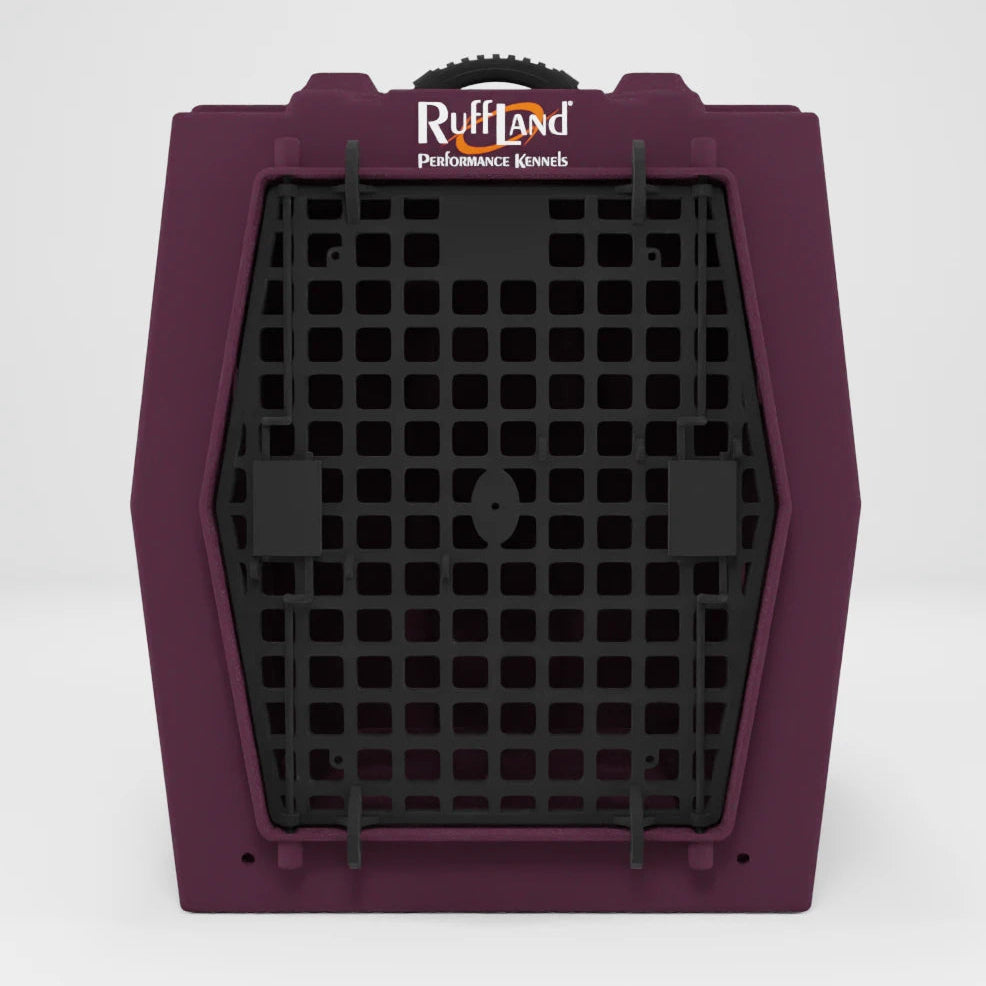 RuffLand Intermediate Kennel - Merlot - Dog crates by Ruff Land Performance Kennels