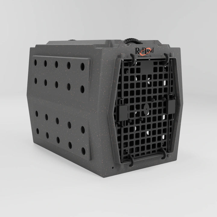 RuffLand Intermediate Kennel - Millstone Single Door - Dog crates by Ruff Land Performance Kennels