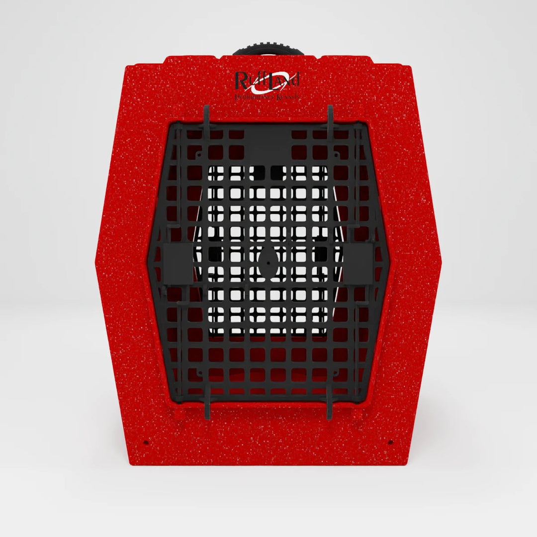 RuffLand Large Kennel - Fire Double Door (Front Back) - Dog crates by Ruff Land Performance Kennels