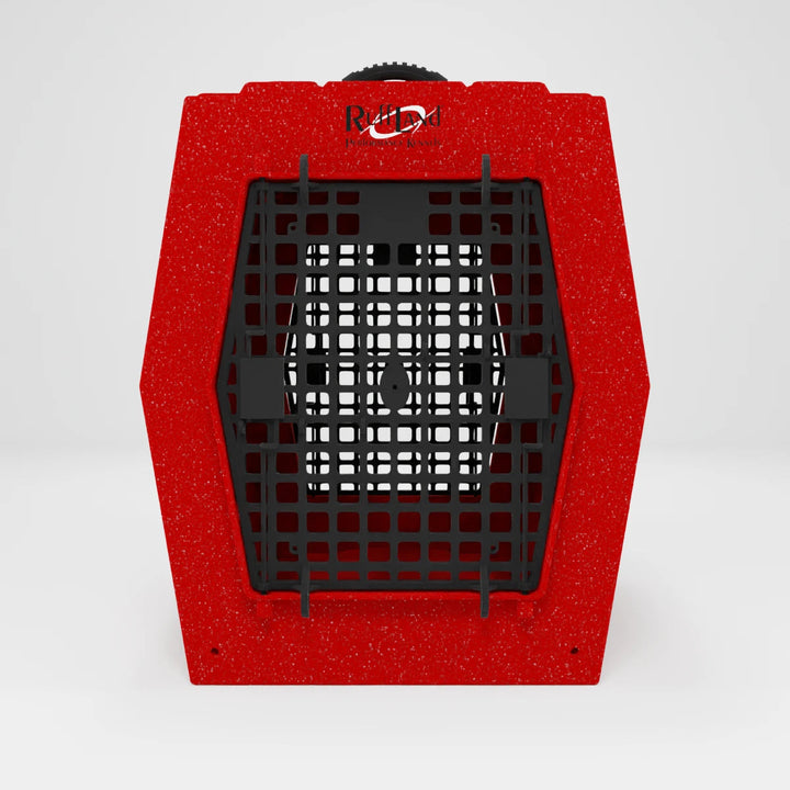 RuffLand Large Kennel - Fire Double Door (Front Back) - Dog crates by Ruff Land Performance Kennels