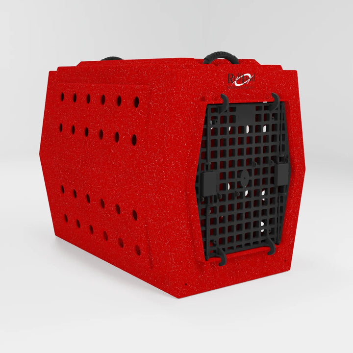 RuffLand Large Kennel - Fire Single Door - Dog crates by Ruff Land Performance Kennels