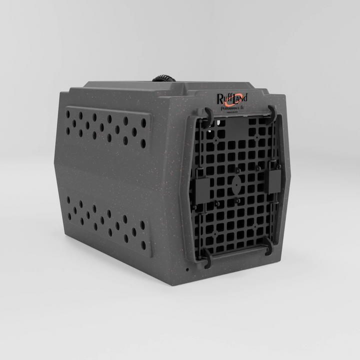 RuffLand Medium Kennel - Millstone - Dog crates by Ruff Land Performance Kennels
