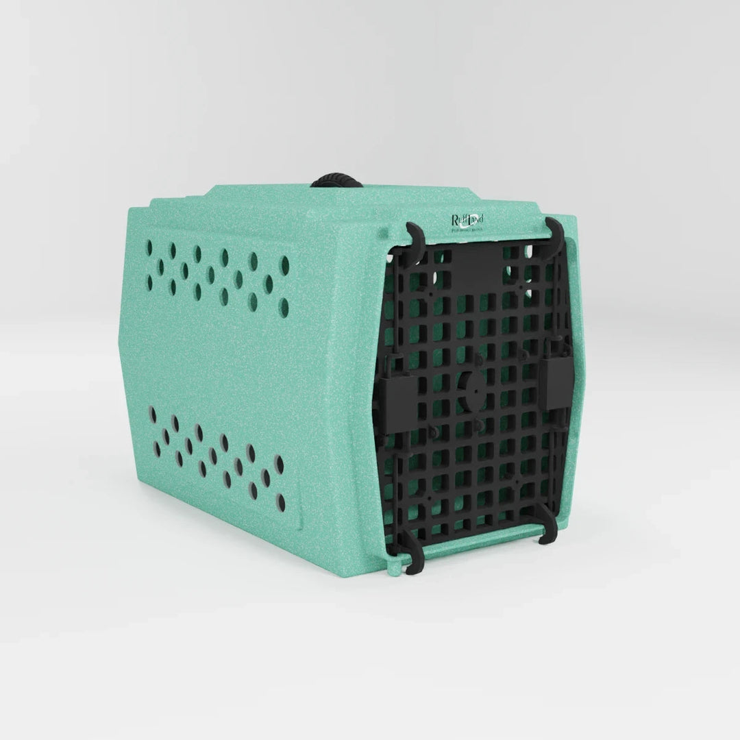 RuffLand Mid-Size Kennel - Mint - Dog crates by Ruff Land Performance Kennels