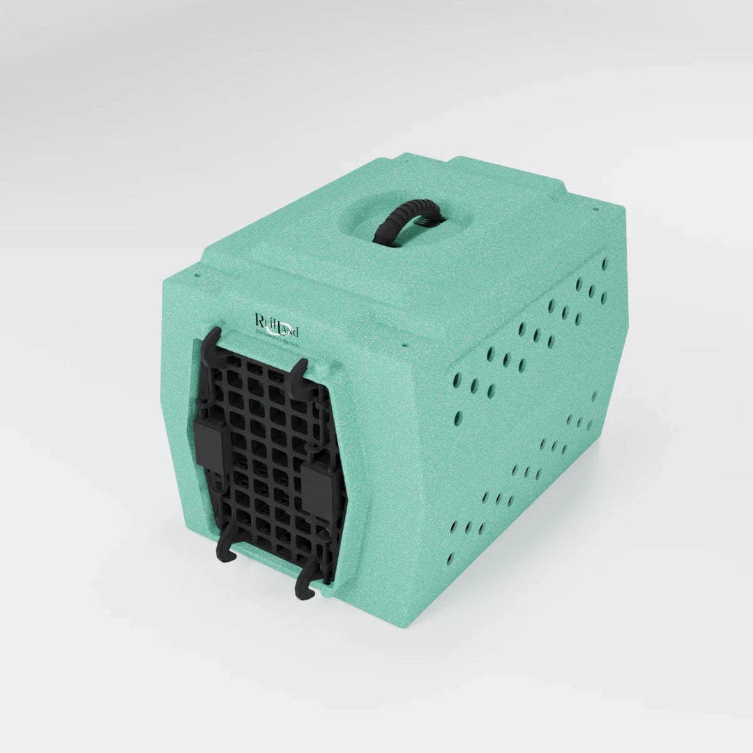 RuffLand Small Kennel - Mint - Dog crates by Ruff Land Performance Kennels