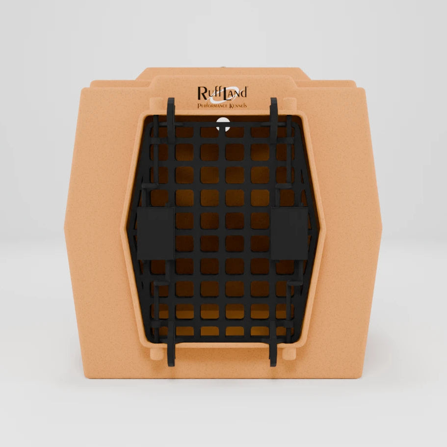 RuffLand Small Kennel - Peaches and Cream - Dog crates by Ruff Land Performance Kennels