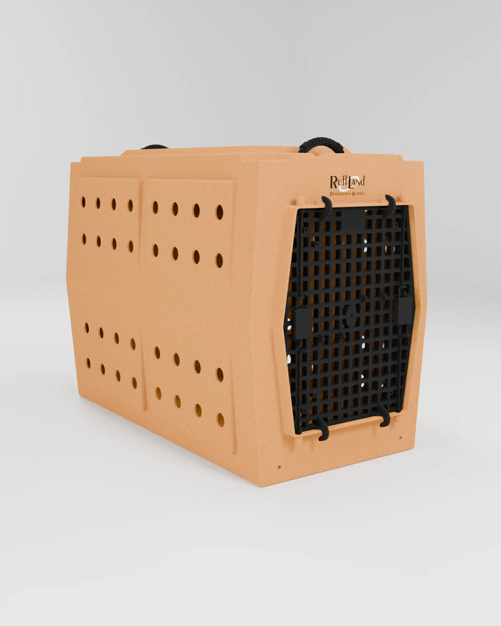 RuffLand X-Large Kennel - Peaches and Cream - by Ruff Land Performance Kennels