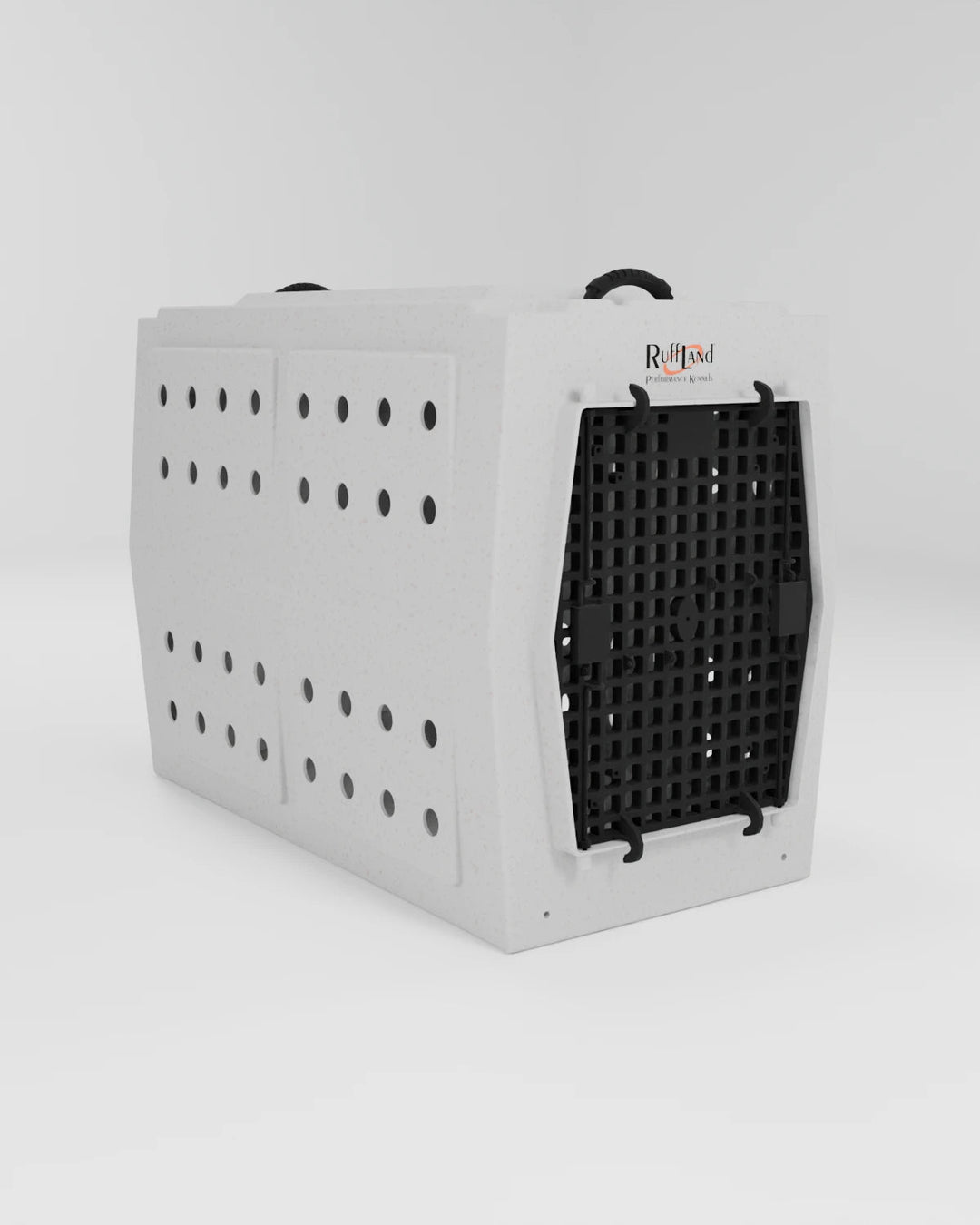 RuffLand X-Large Kennel - Whitestone 2.0 - by Ruff Land Performance Kennels