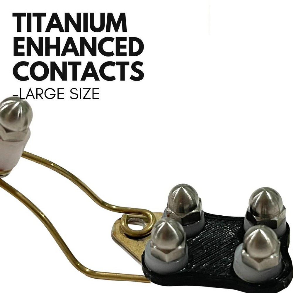 Dogtra Titanium Enhanced Contacts Large - - by Dogtra