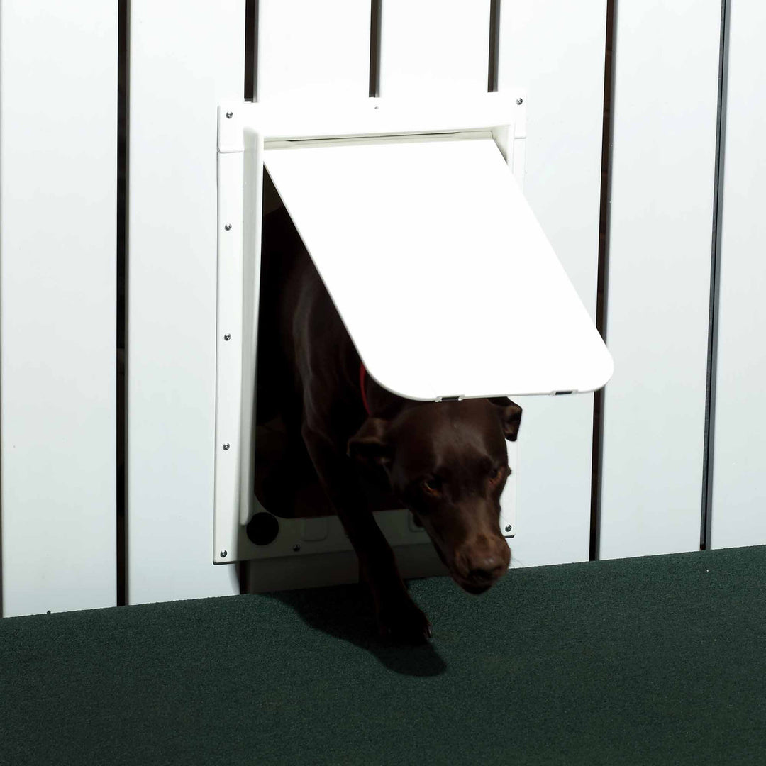 Lakeside Products Magnador 2-Way Pet Door - - by Lakeside Products