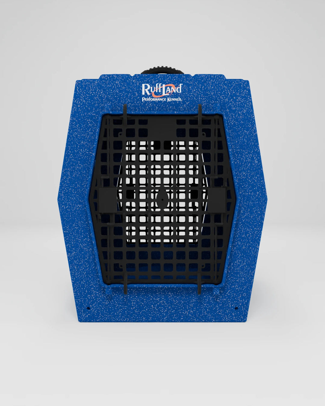 RuffLand Large Kennel - Patriotic Blue Double Door (Front Back) - Dog crates by Ruff Land Performance Kennels