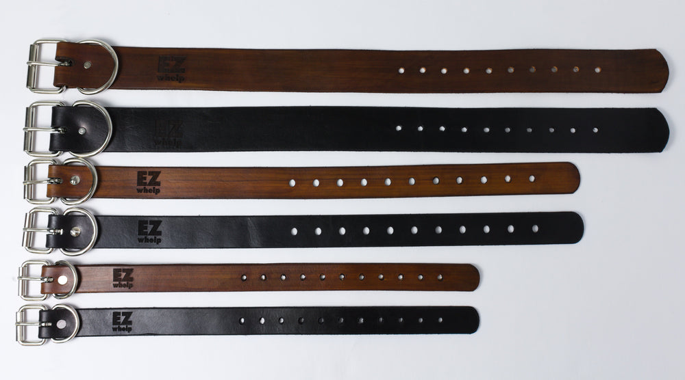 Leather Dog Collar - - by EZwhelp