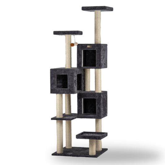 Armarkat 81" Giant Cat Tower with Condos for Multiple Cats - - Cat Tree by Armarkat